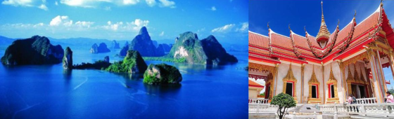 Plages de rêve à PHUKET