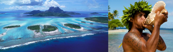 Plages de rêve en POLYNESIE