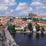 Rép. Tchèque - Prague - Pont Charles - le Château